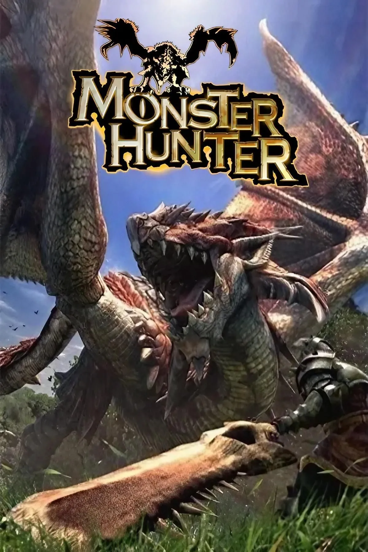 Hình ảnh minh họa quái vật hung dữ trong series game Monster Hunter