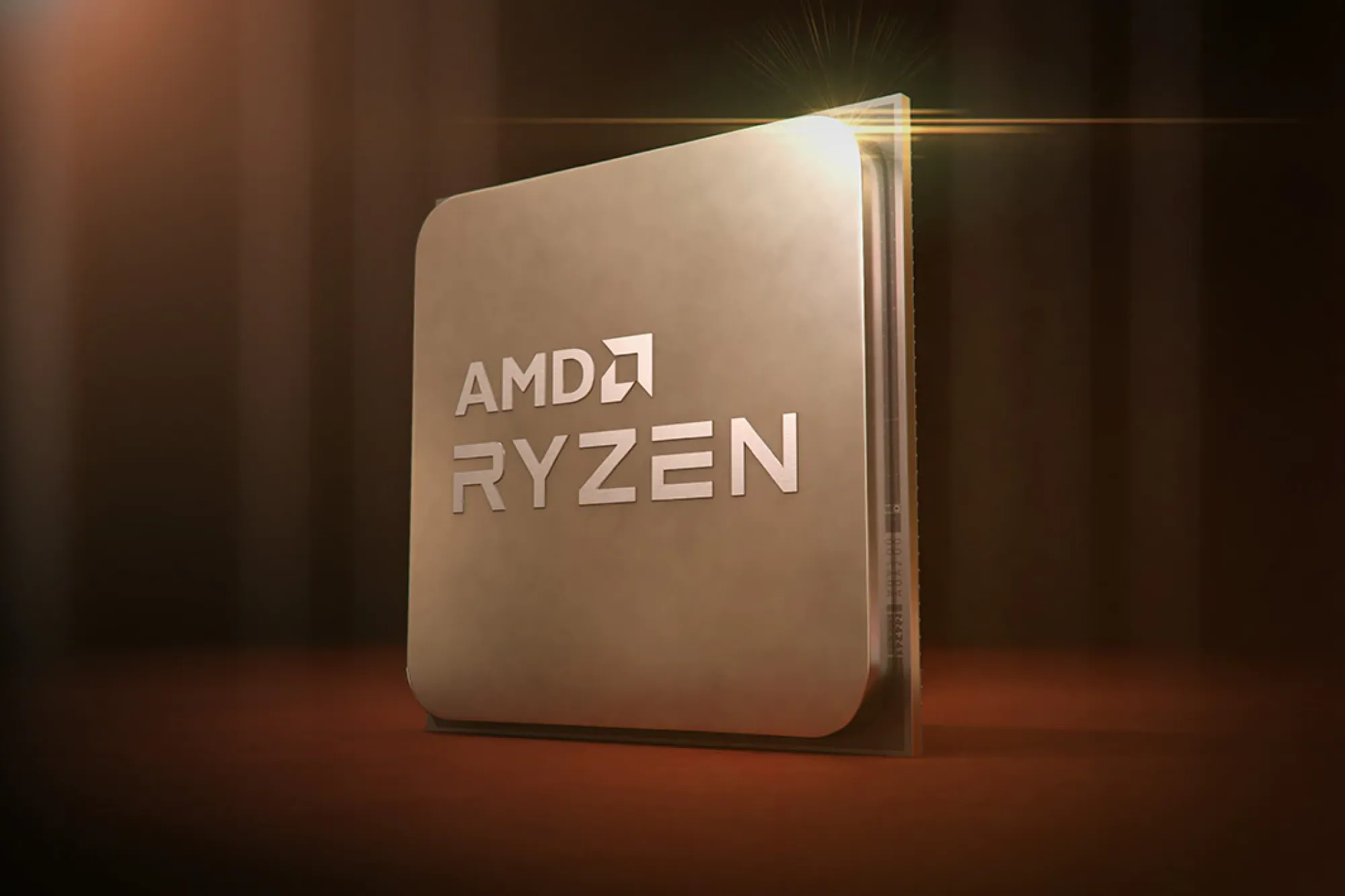 Hình ảnh render của bộ xử lý AMD Ryzen 5000 series