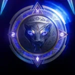 Hình ảnh teaser và logo của dự án game Black Panther bị hủy bỏ, biểu tượng cho những thay đổi trong ngành game siêu anh hùng.