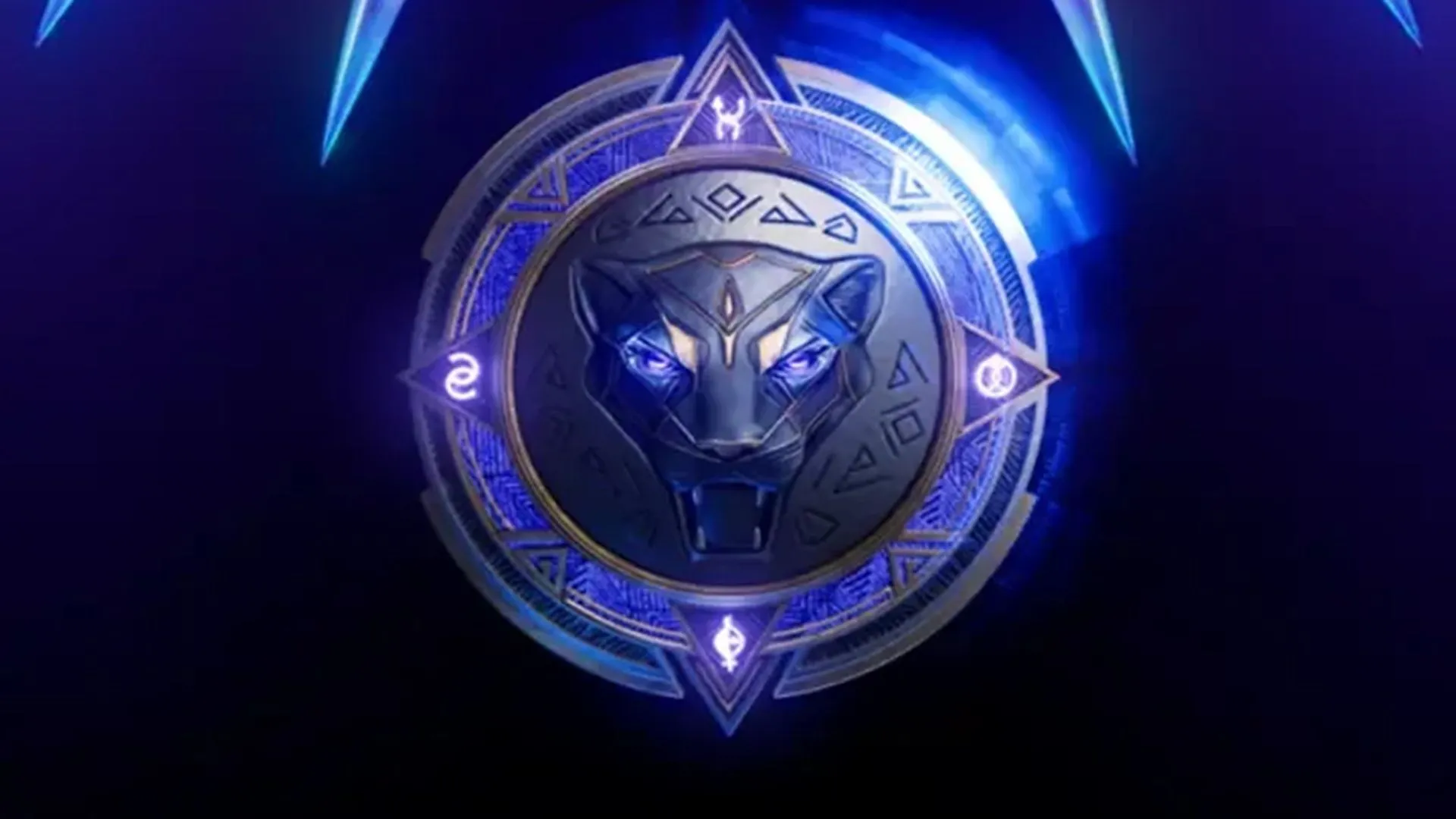 Hình ảnh teaser và logo của dự án game Black Panther bị hủy bỏ, biểu tượng cho những thay đổi trong ngành game siêu anh hùng.