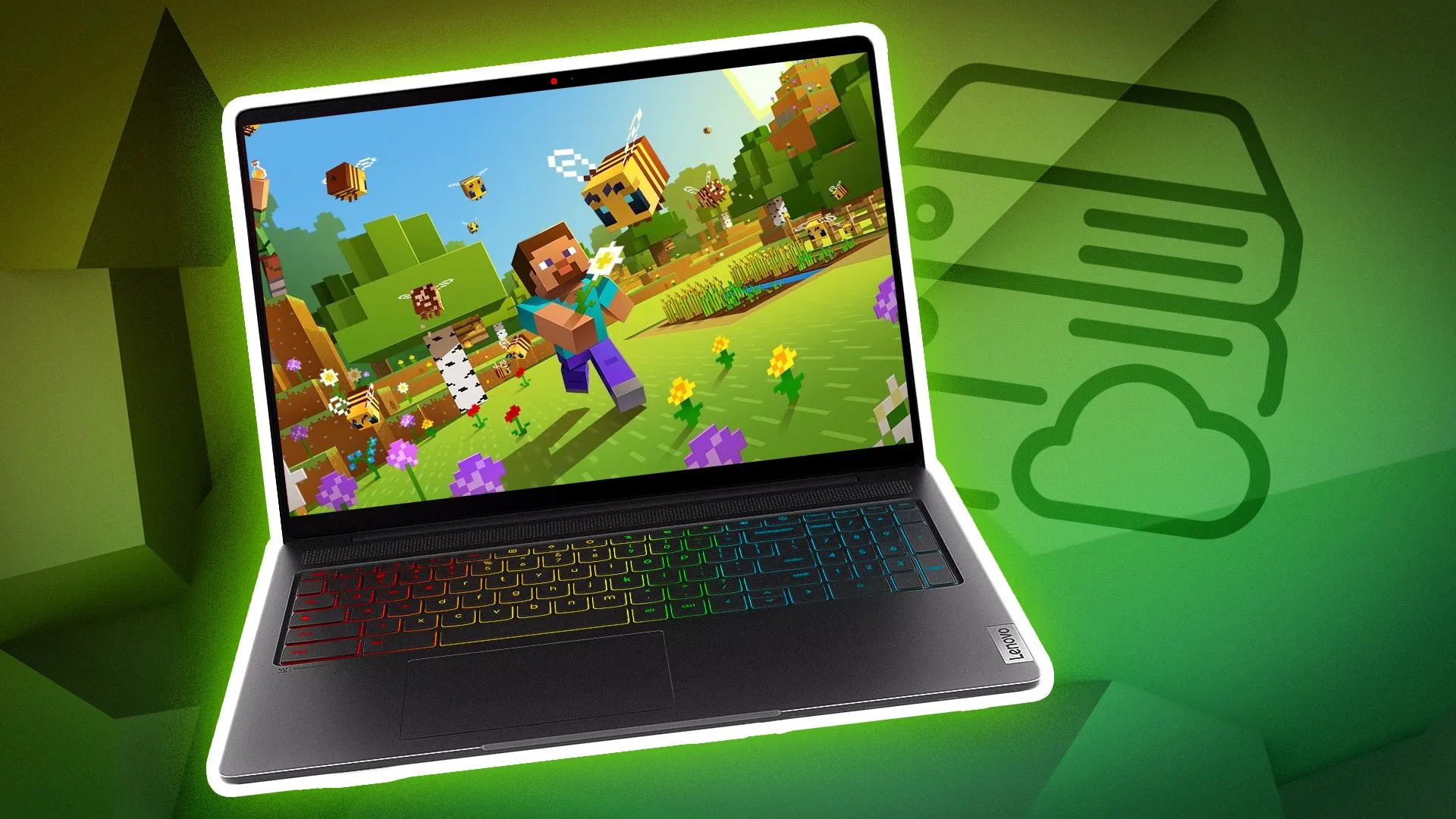 Hình ảnh về thế giới game Minecraft và máy chủ, liên quan đến âm nhạc trò chơi