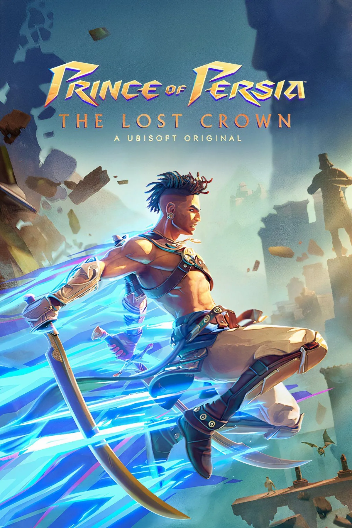 Hoàng tử Ba Tư: Lost Crown - Cảnh nhân vật Sargon chiến đấu với trùm trong game hành động platformer 2.5D ấn tượng.