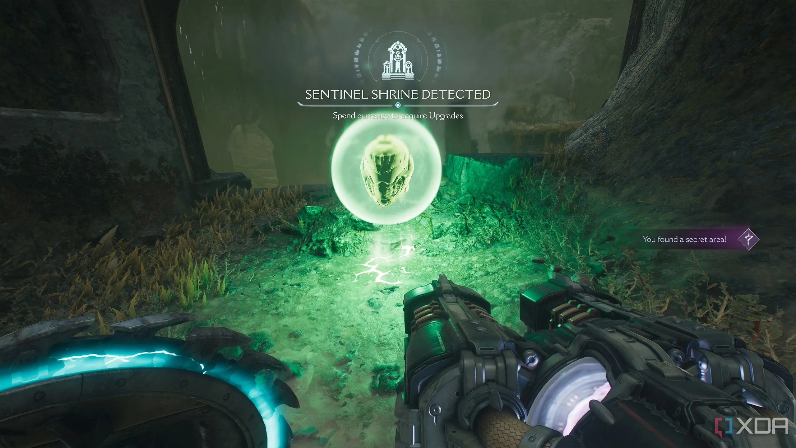 Khu vực bí mật 8 và Dấu hiệu Sinh lực (Life Sigil) được tìm thấy trong Chương 14 Doom The Dark Ages.