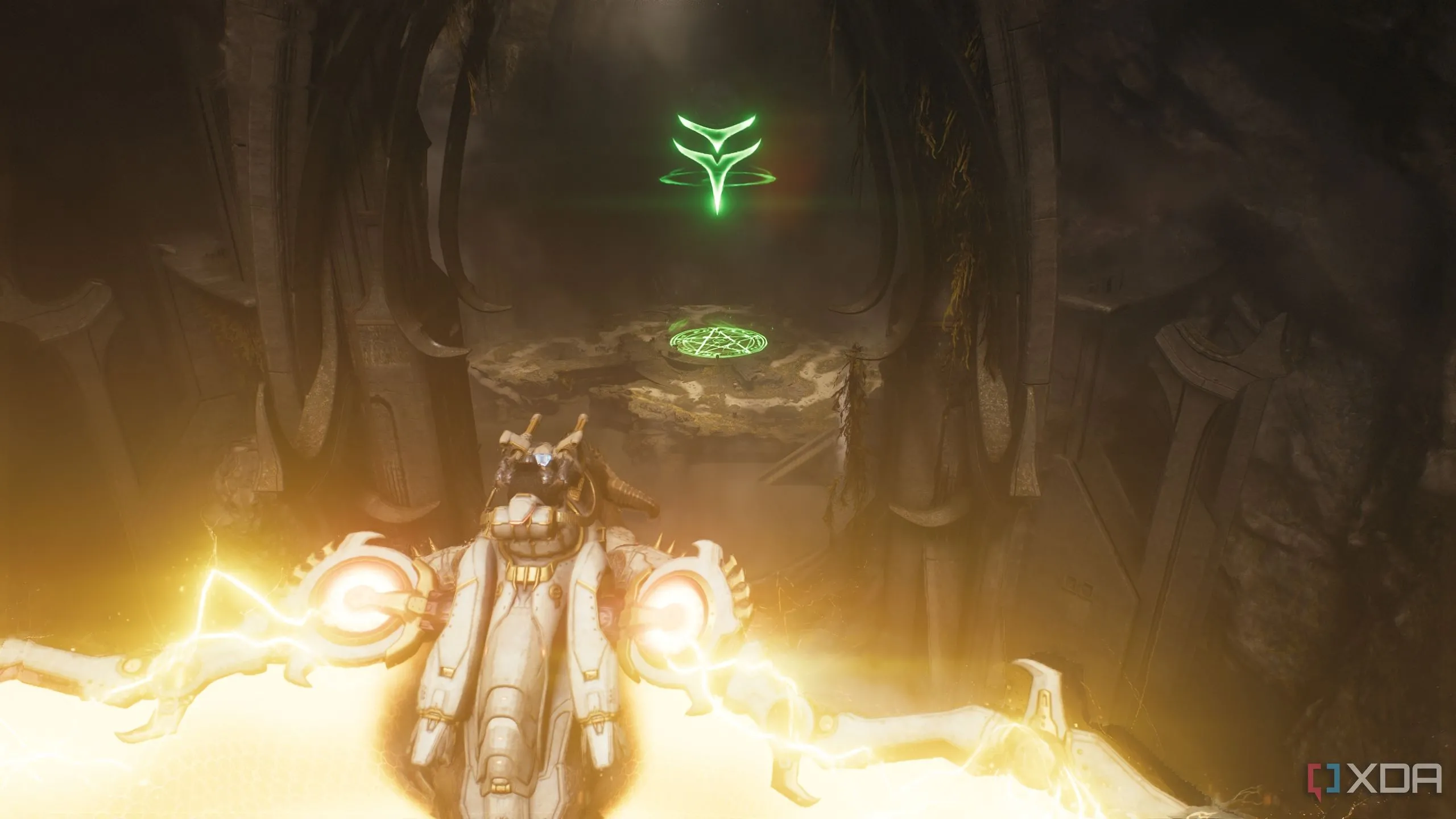 Khu vực hạ cánh chính thứ hai trong Chương 14 Doom The Dark Ages.