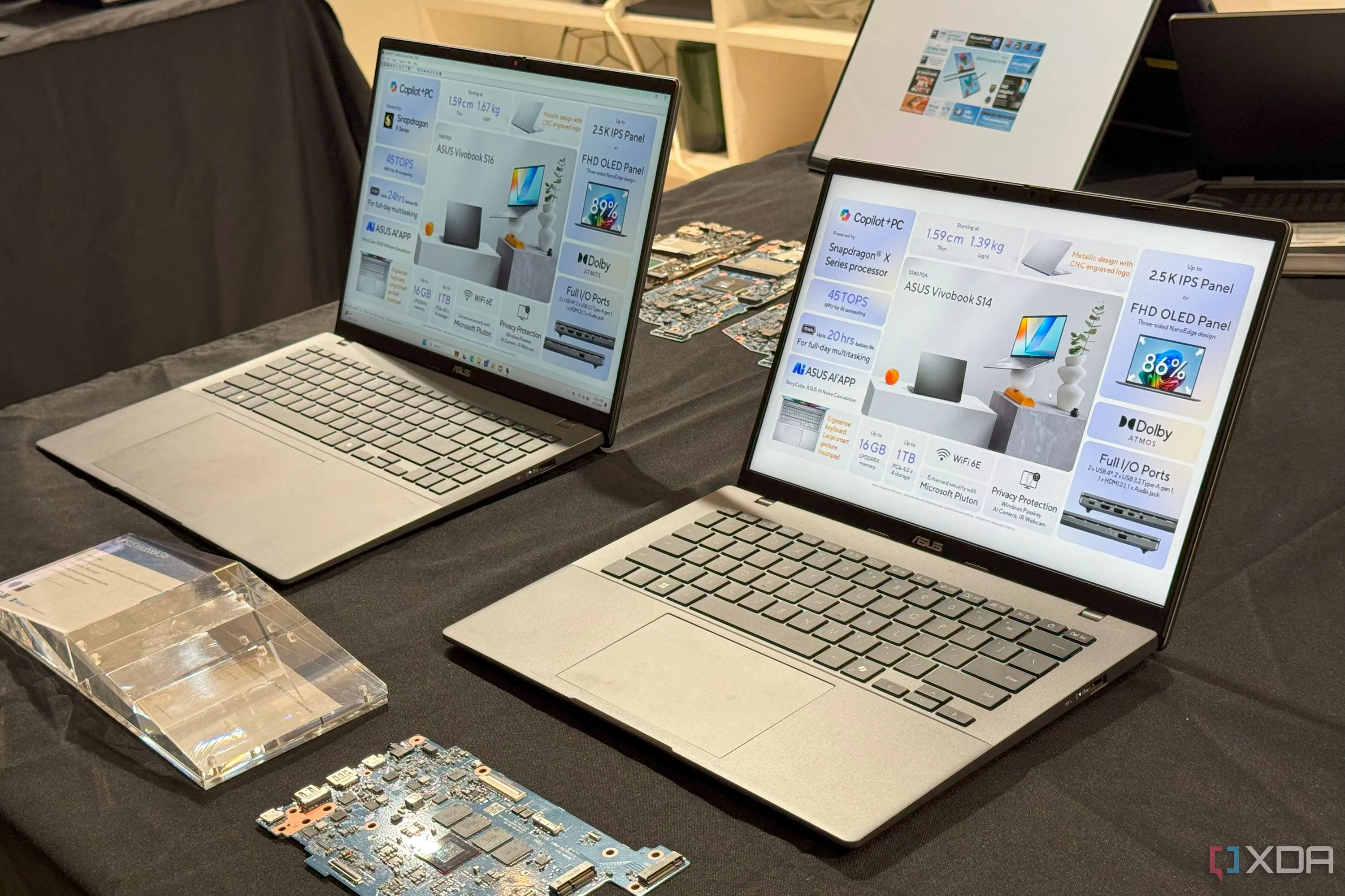 Laptop Asus Vivobook S14 với thiết kế mỏng nhẹ, phù hợp cho người dùng phổ thông