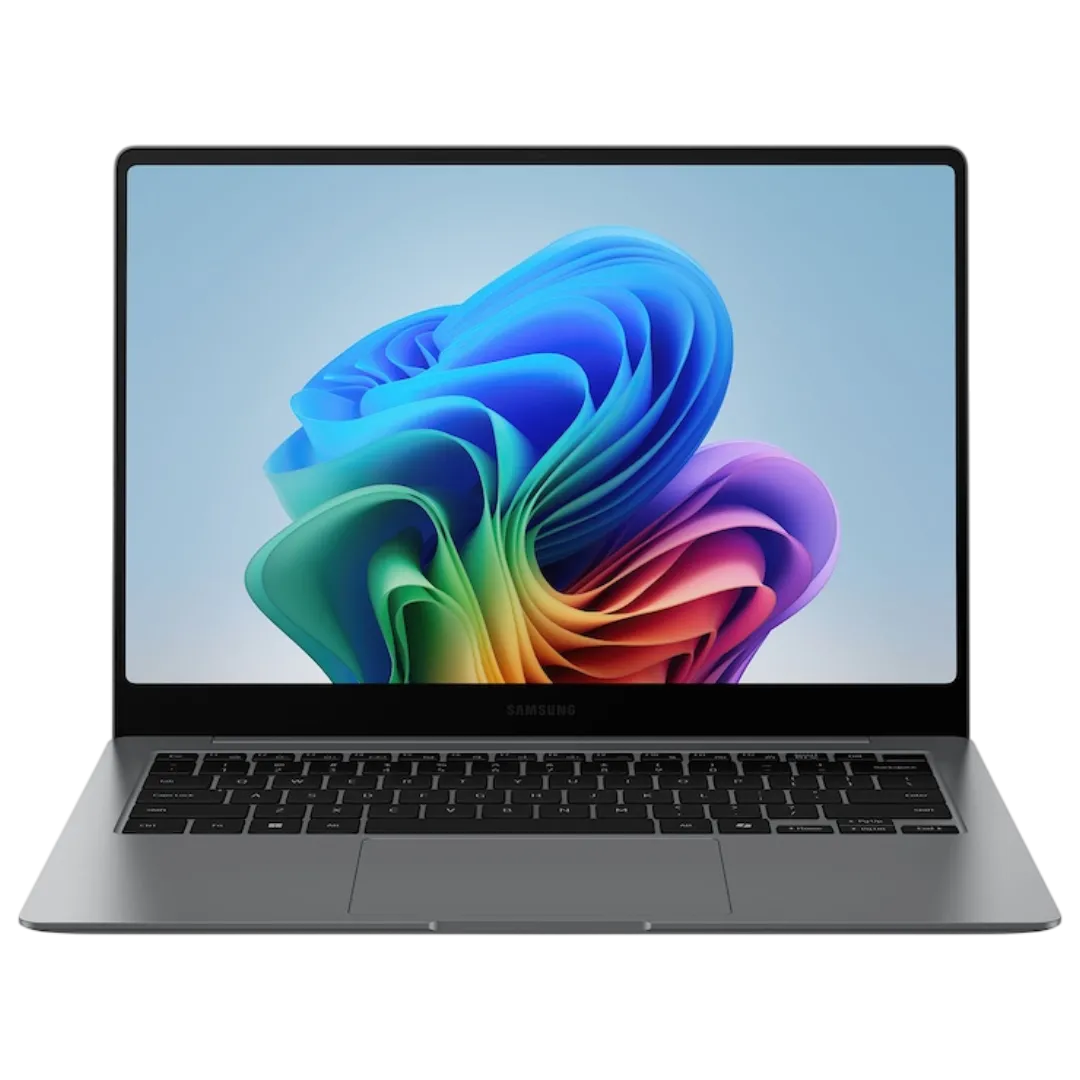 Laptop Samsung Galaxy Book 5 Pro với màn hình mở, góc nhìn chính diện