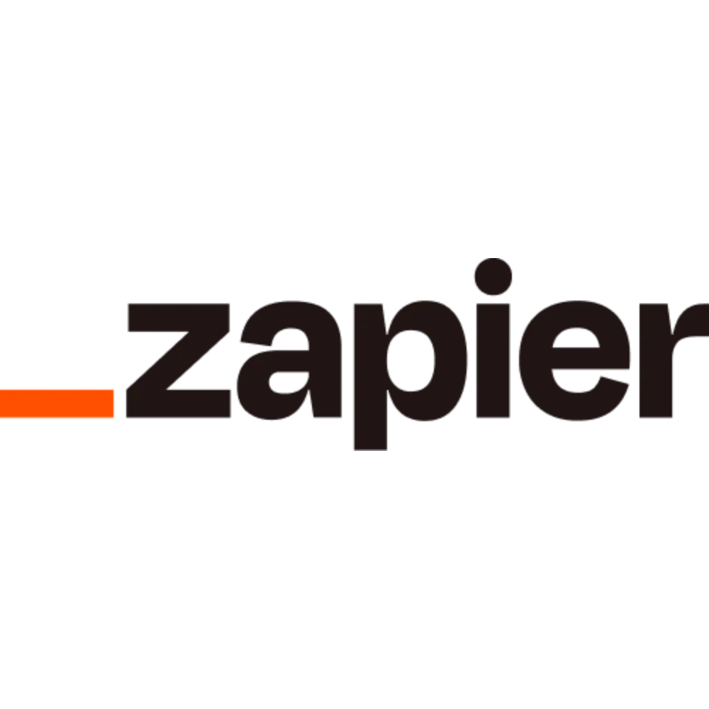 Logo của Zapier, nền tảng tự động hóa ứng dụng