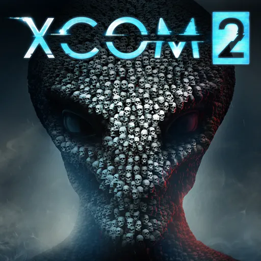 Logo game XCOM 2 Collection, thể hiện biểu tượng của lực lượng kháng chiến chống lại người ngoài hành tinh