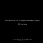 Màn hình BSOD màu đen mới trên Windows 11 phiên bản 24H2