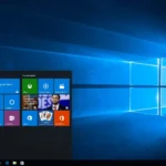 Màn hình desktop Windows 10 với giao diện quen thuộc, minh họa cho mô hình hệ điều hành dưới dạng dịch vụ liên tục cập nhật.