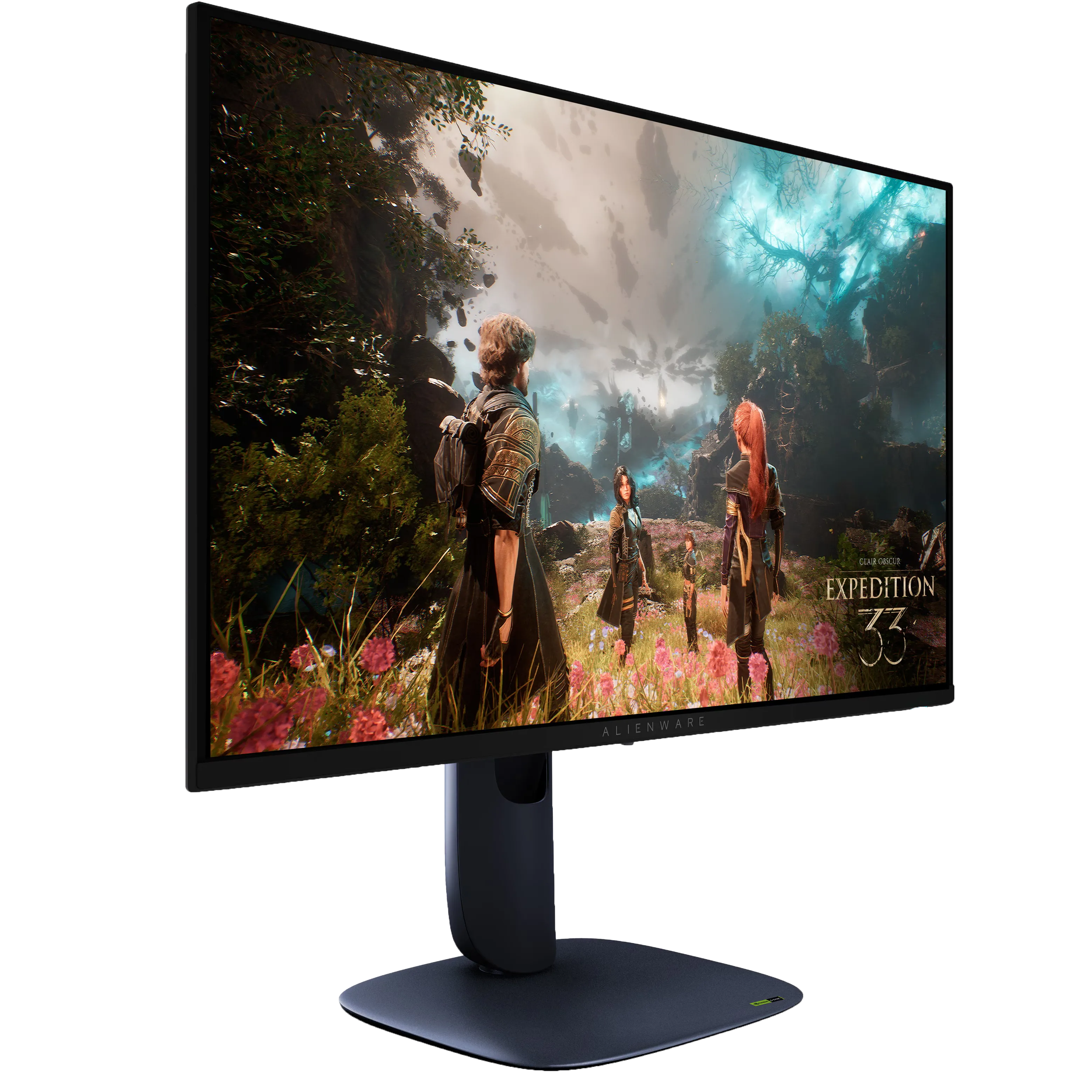 Màn hình gaming Alienware AW2725Q QD-OLED với thiết kế đen mạnh mẽ