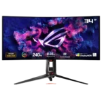 Màn hình gaming OLED Asus ROG Swift PG34WCDM với thiết kế hiện đại