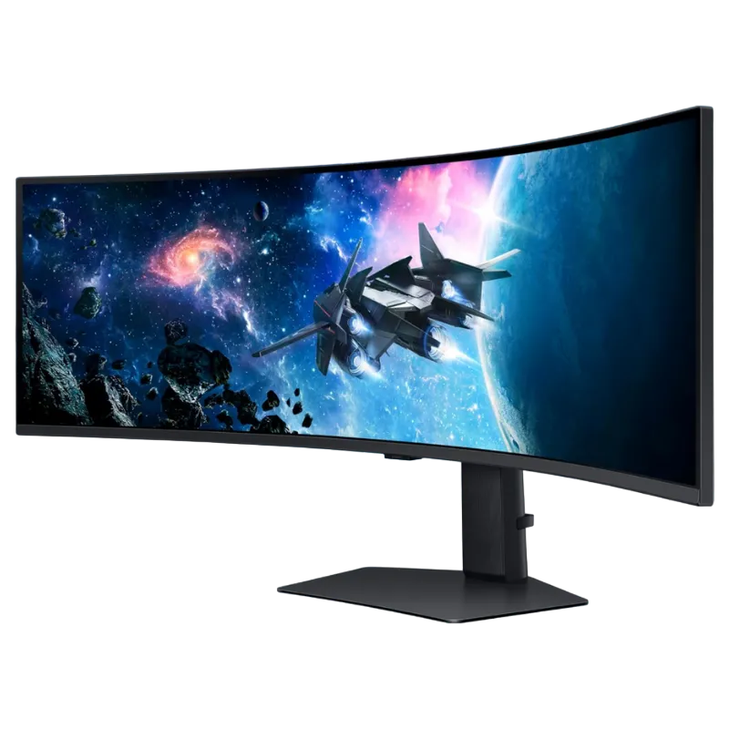 Màn hình gaming Samsung Odyssey G9 G95C 49 inch hiển thị một cảnh game sống động