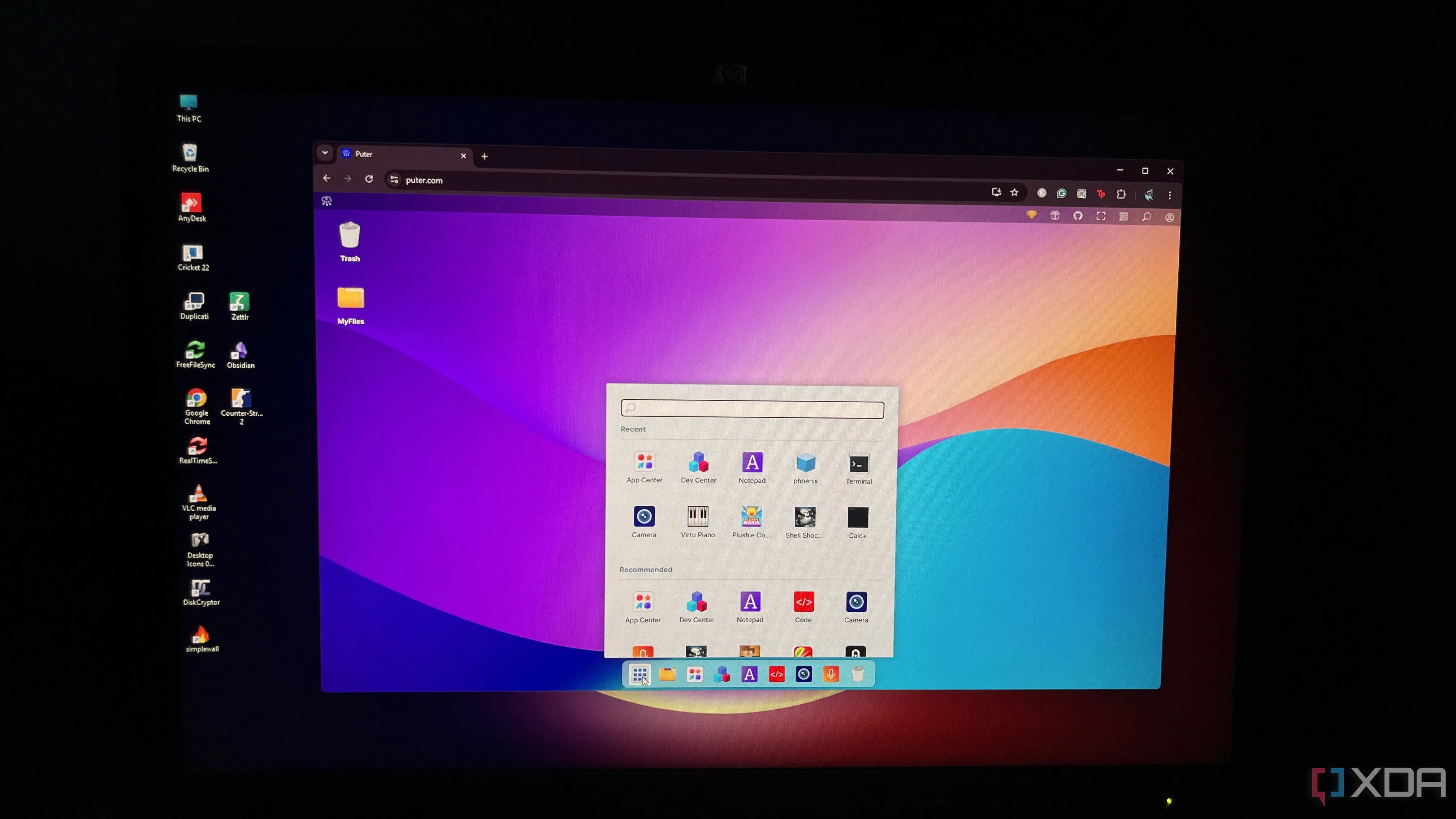 Màn hình khóa Windows 11 hiển thị biểu tượng pin mới