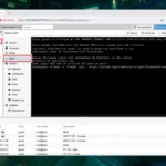 Màn hình truy cập giao diện Shell của Node Proxmox để cài đặt Grist