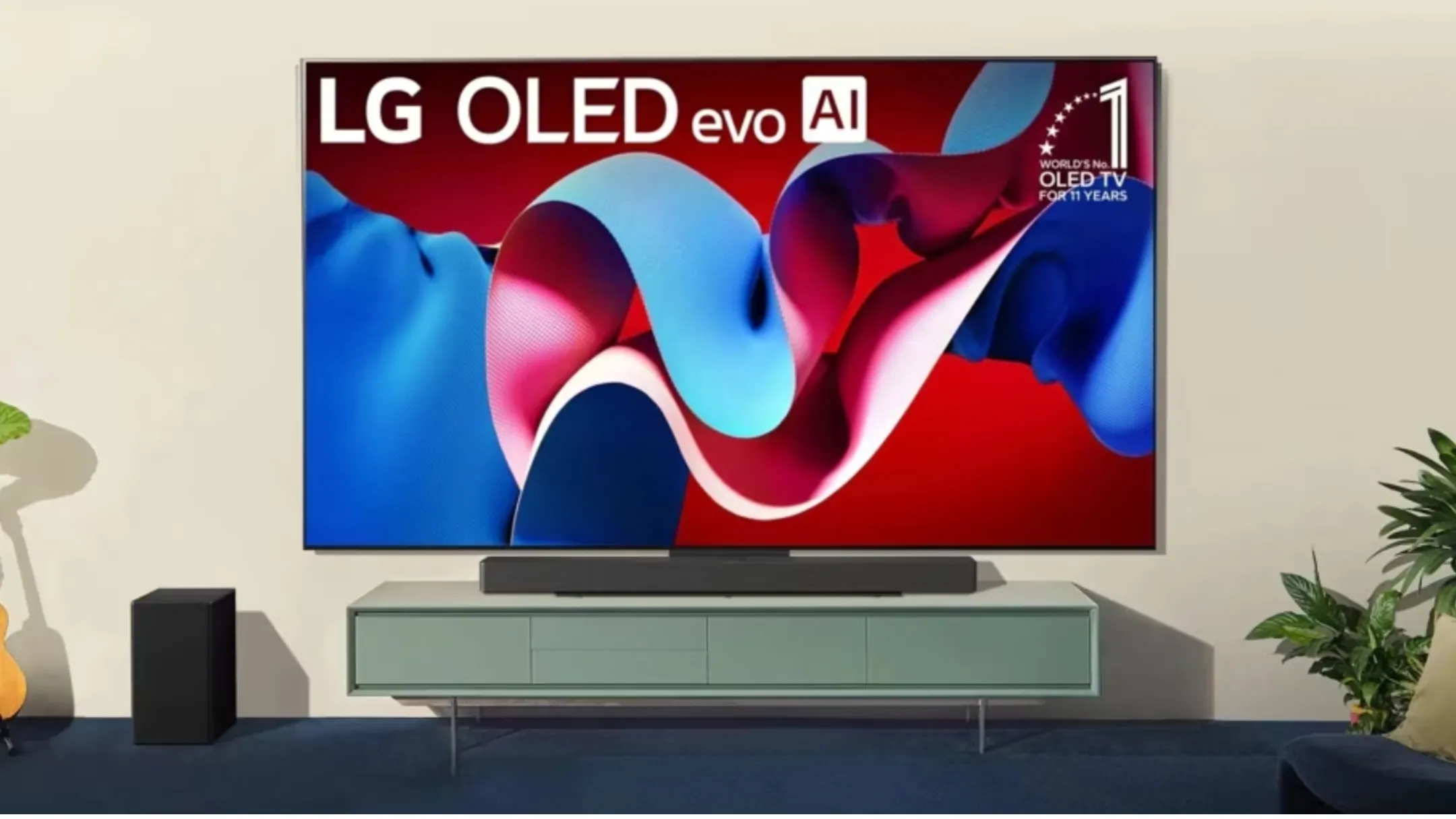 Màn hình TV LG C4 42 inch với tần số quét 144Hz và độ tương phản OLED sắc nét cho gaming
