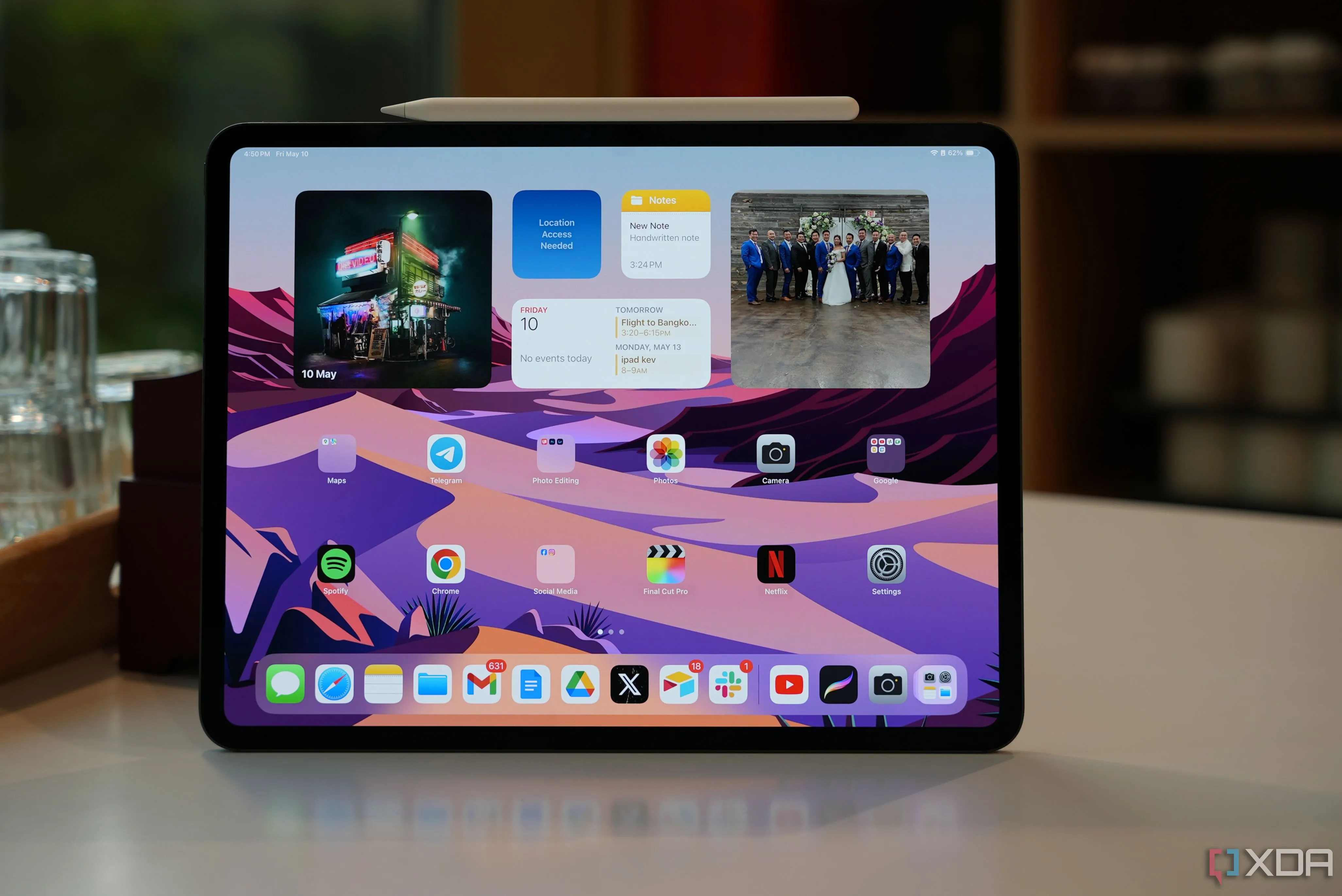 Máy tính bảng Apple iPad Air M2 2024 màu Xám Không Gian