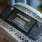 Minecraft chạy trên Steam Deck với độ phân giải nâng cấp