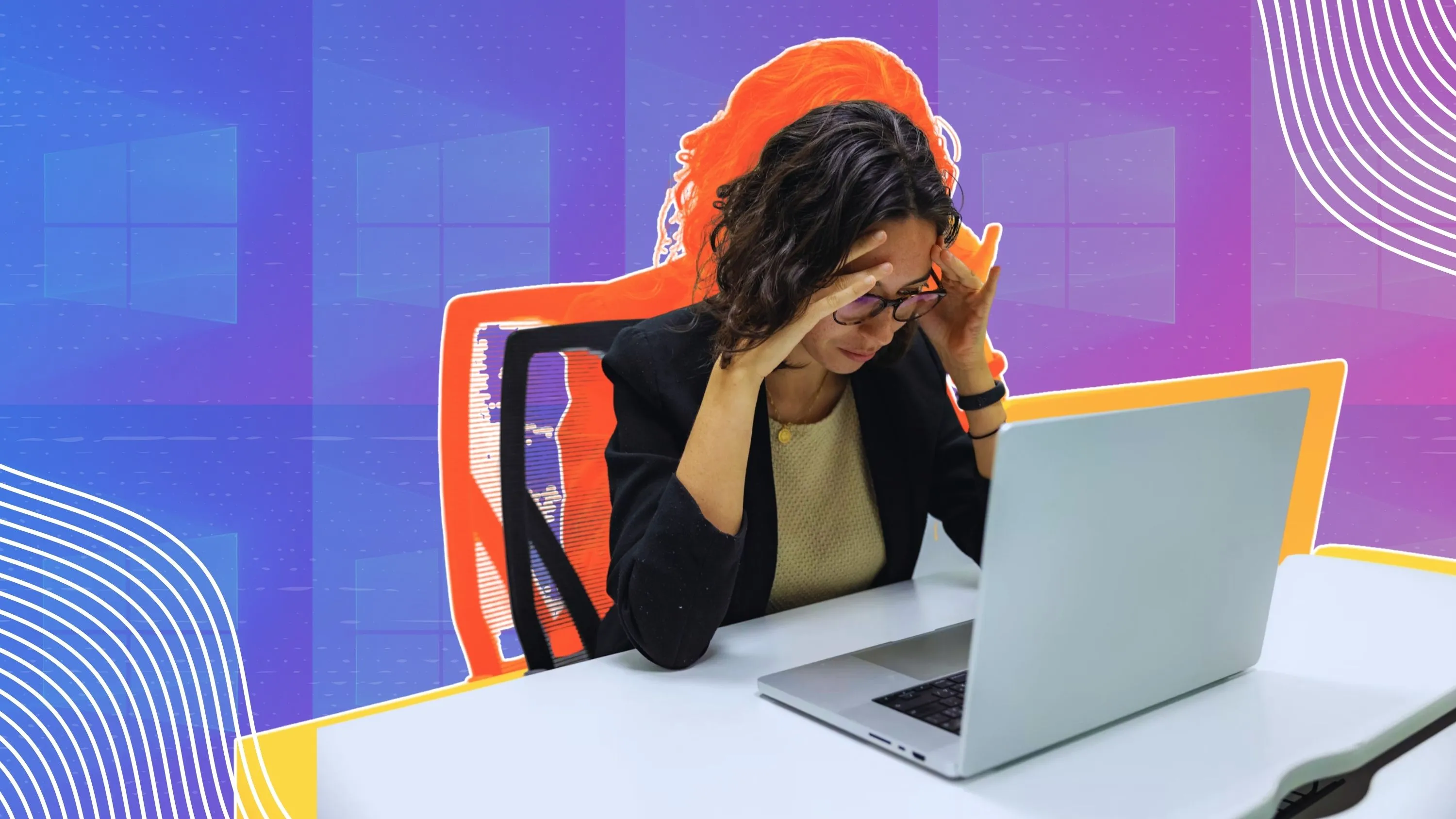 Minh họa các chính sách cập nhật của Windows 10 và sự phản ứng của người dùng, liên quan đến các vấn đề cập nhật của Microsoft.