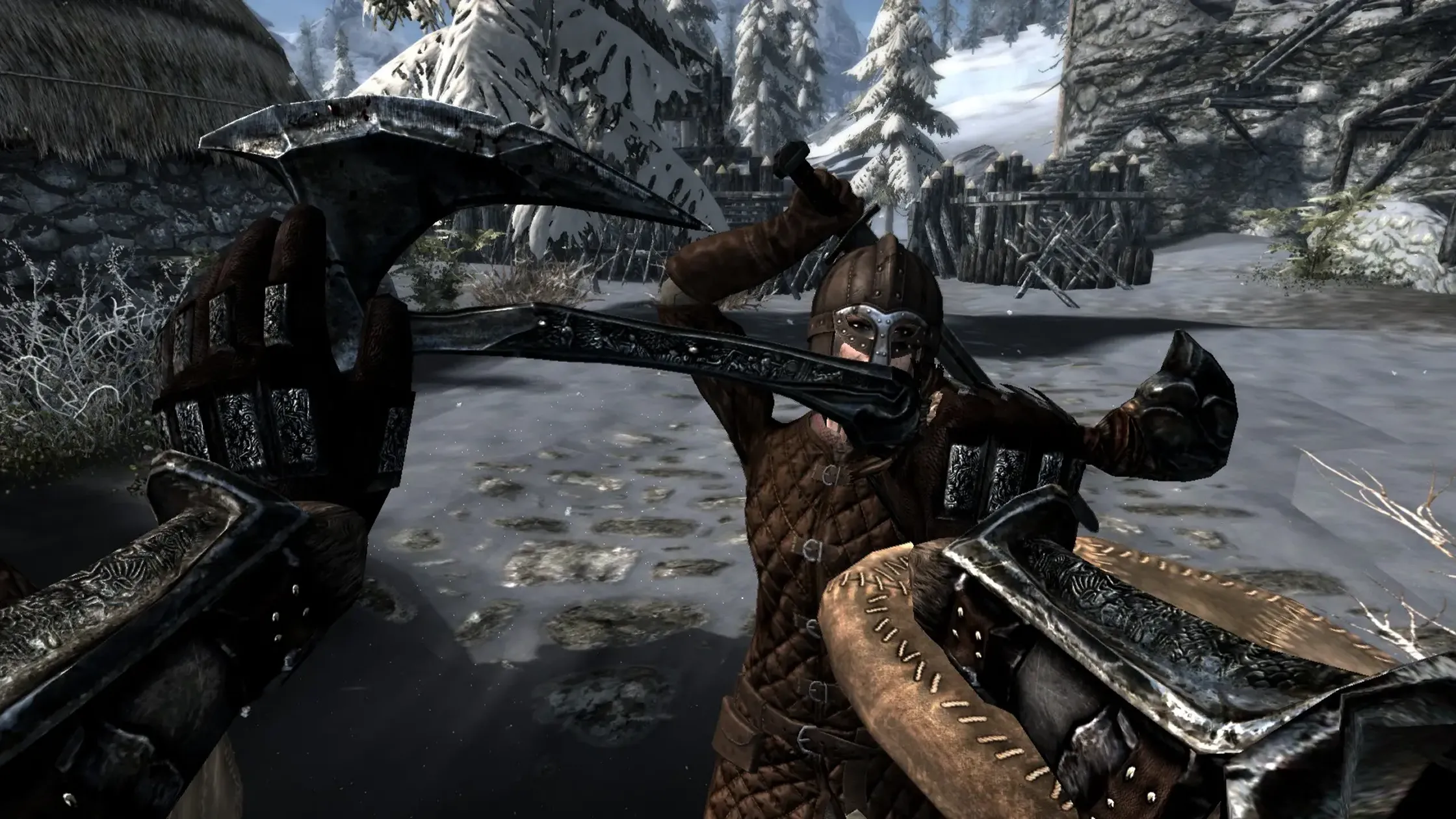 Mod Comprehensive First Person Animation Overhaul cho góc nhìn thứ nhất trong Skyrim