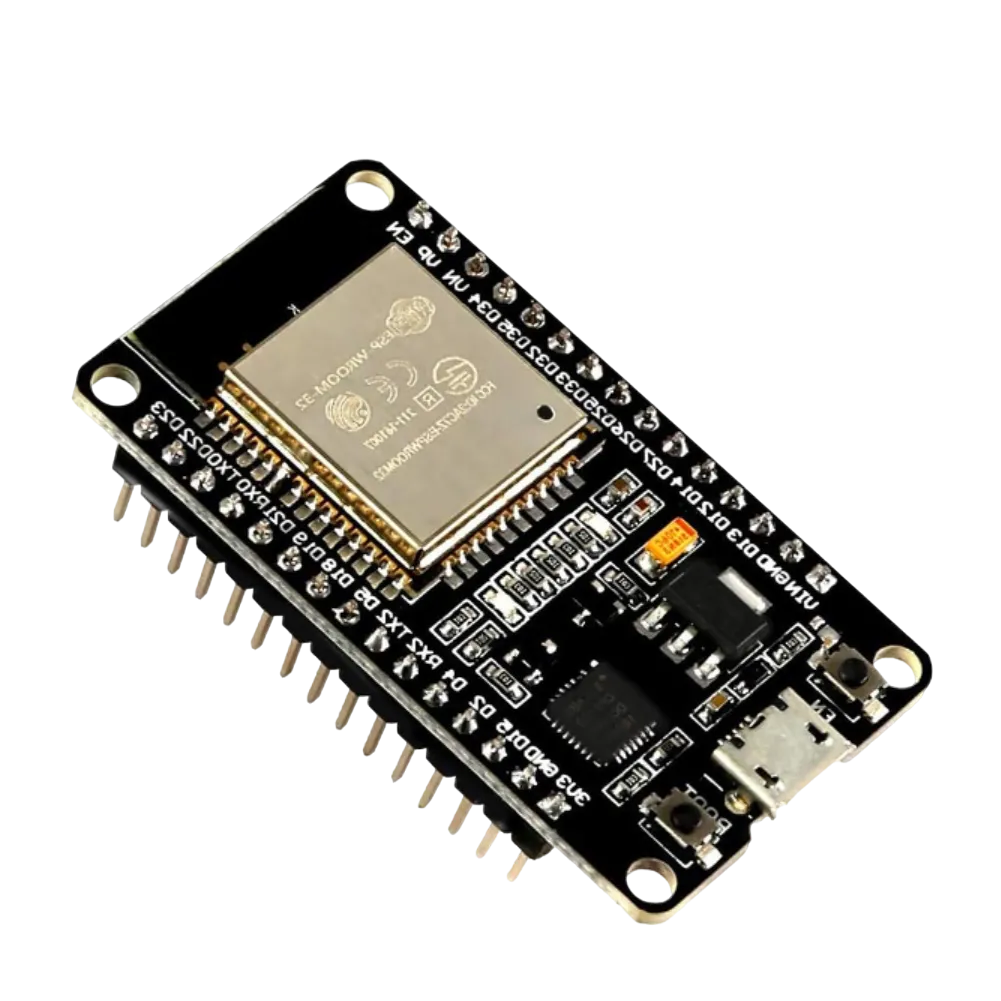 Module vi điều khiển ESP32-WROOM, linh kiện quan trọng trong các dự án DIY công nghệ.