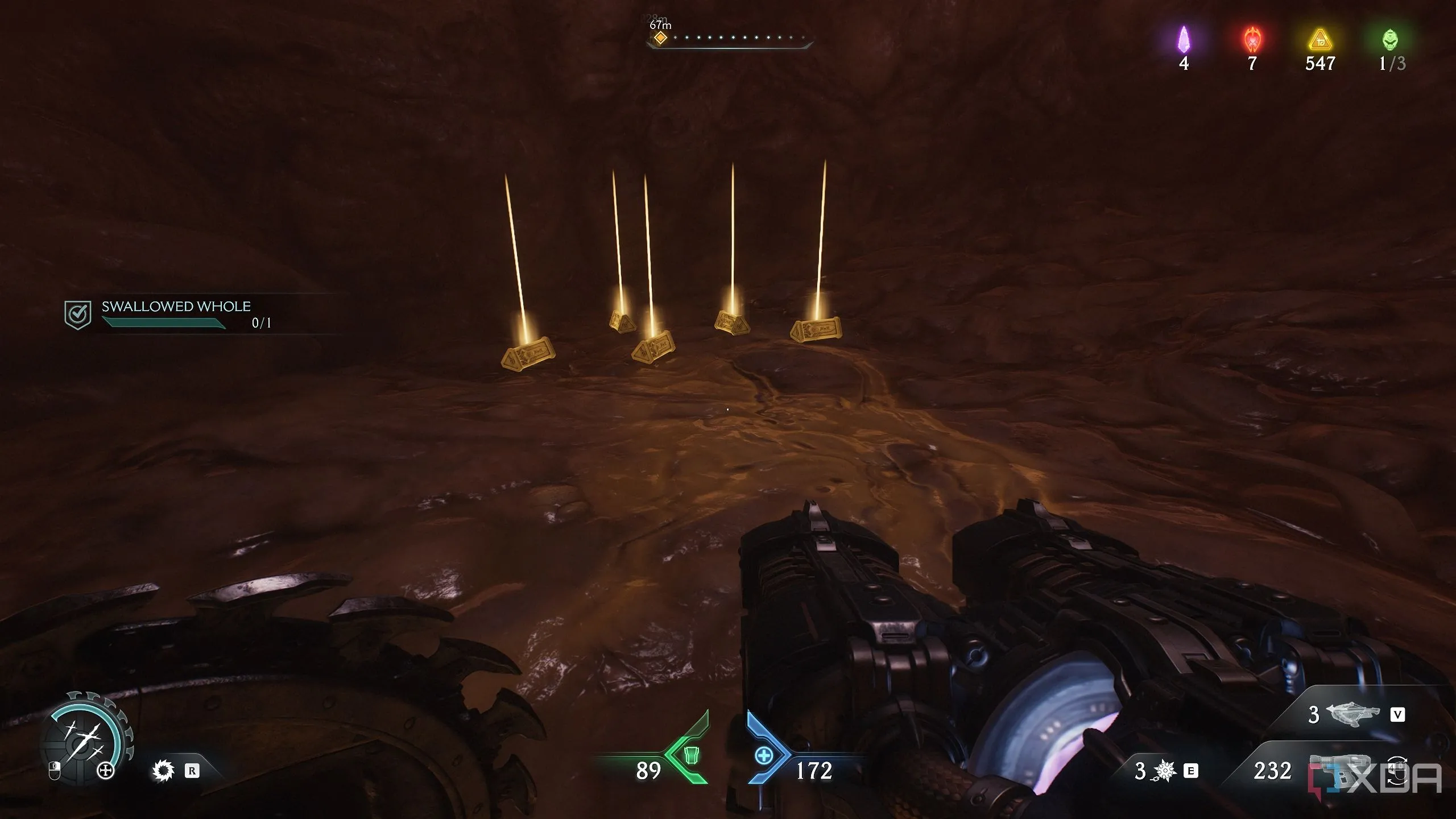 Một bó vàng thỏi trong chương 18 của Doom The Dark Ages