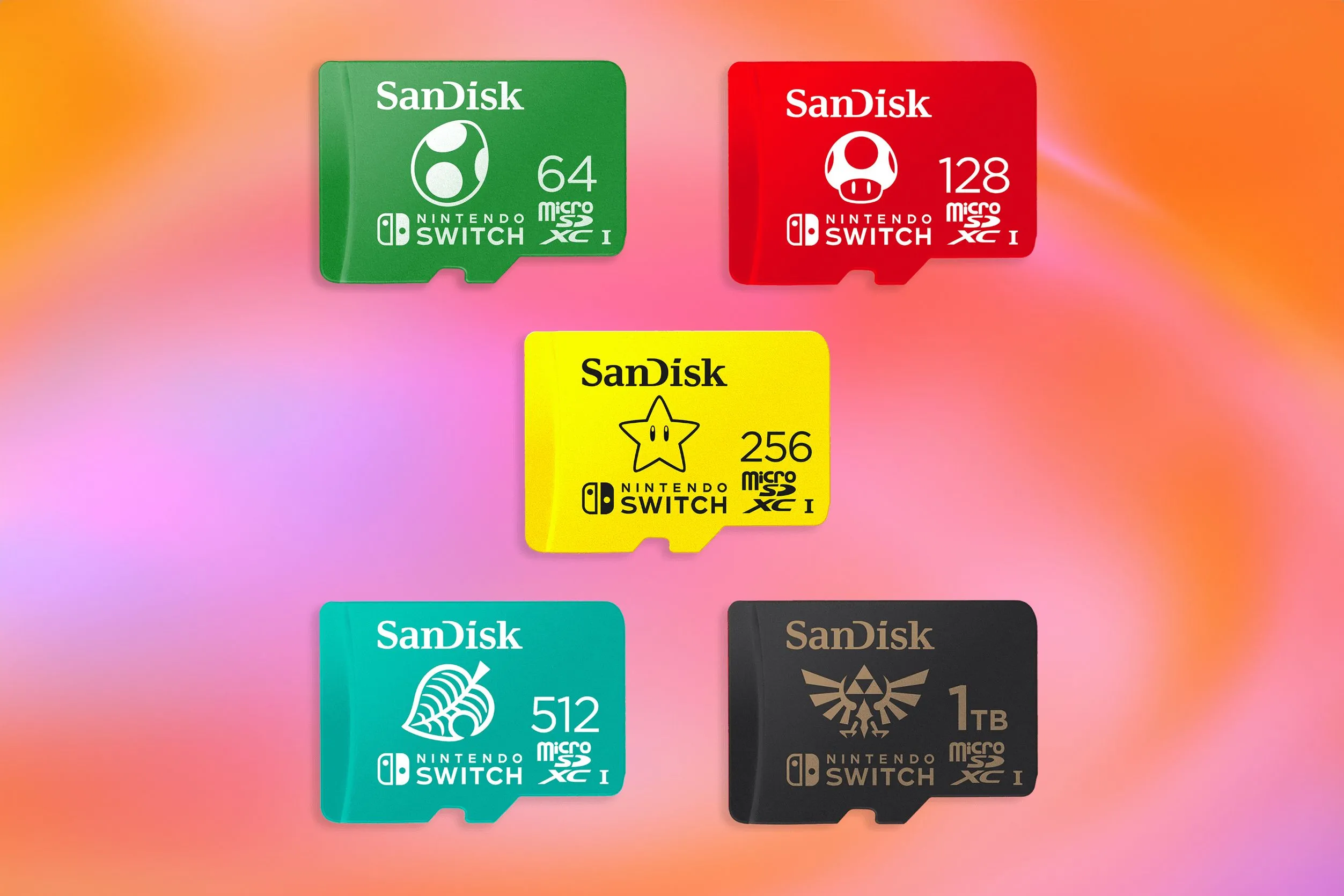 Một số thẻ nhớ MicroSD Express được thiết kế dành cho Nintendo Switch 2