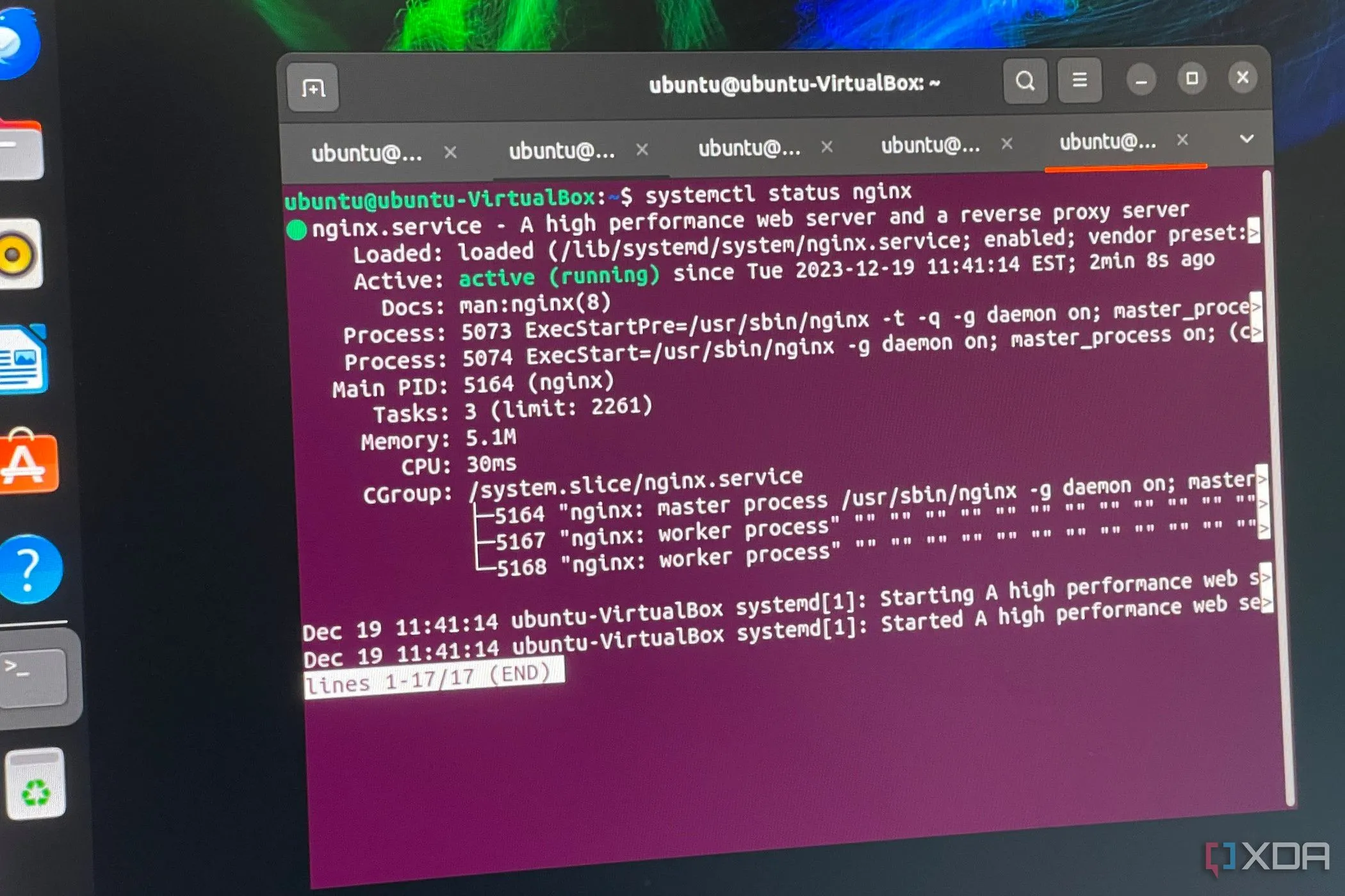 Nginx trên Ubuntu Linux cho môi trường home lab