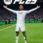 Người chơi điều khiển cầu thủ trong EA Sports FC 25 với đồ họa chân thực và công nghệ HyperMotionV