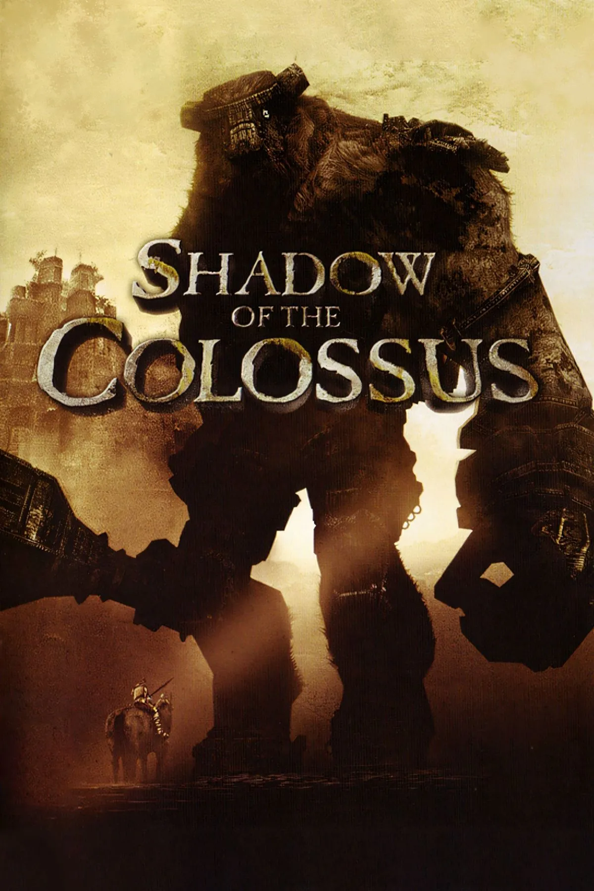 Người lang thang Wander chiến đấu với các Colossus khổng lồ trong game Shadow of the Colossus