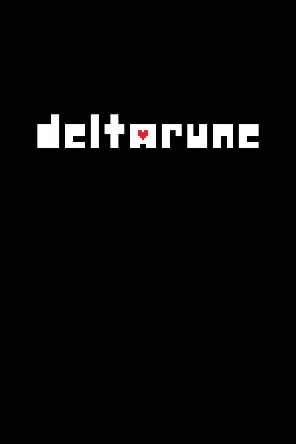 Nhân vật chính của Deltarune trong một cảnh chiến đấu theo phong cách RPG