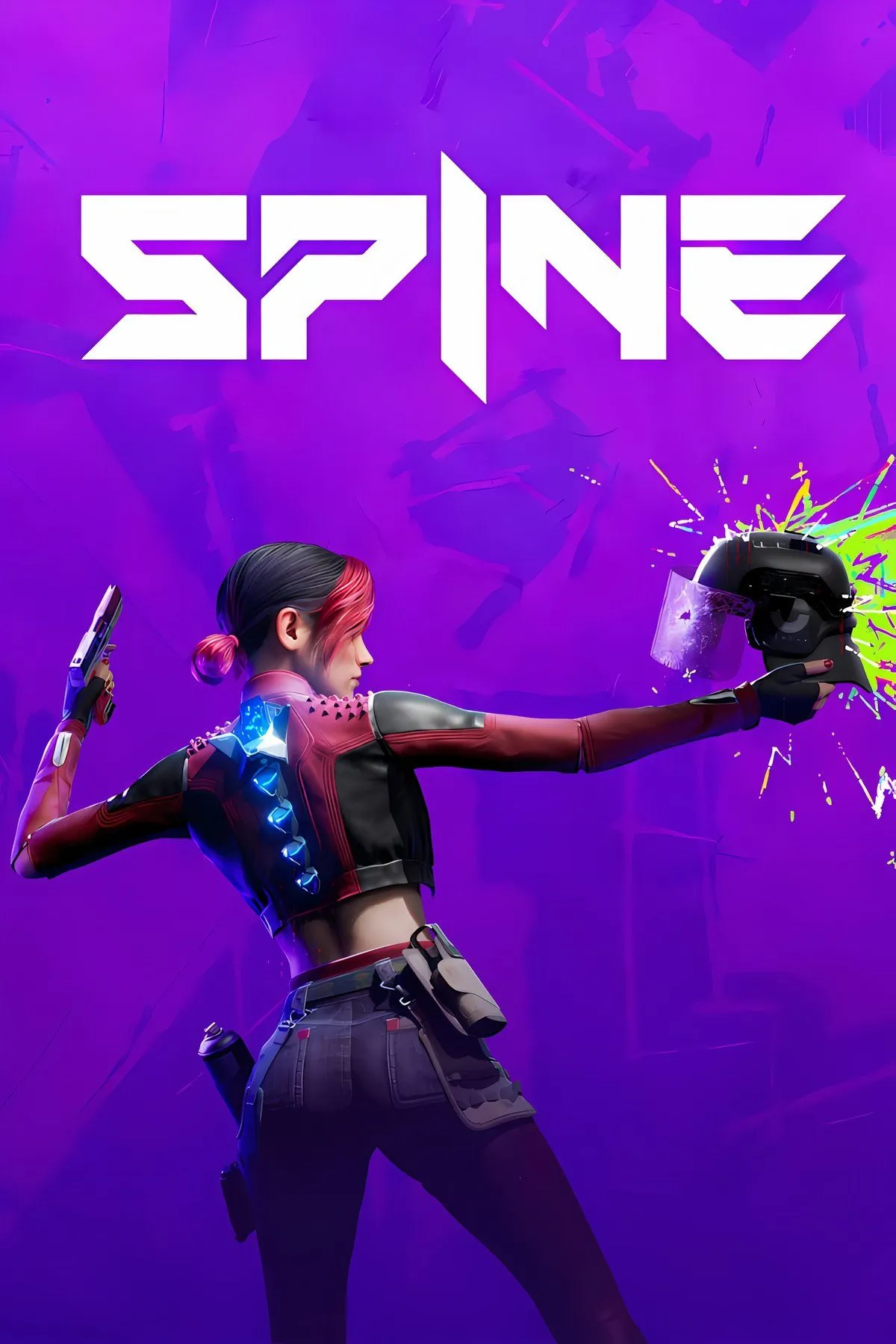Nhân vật chính thực hiện đòn Gun Fu đầy phong cách trong game SPINE