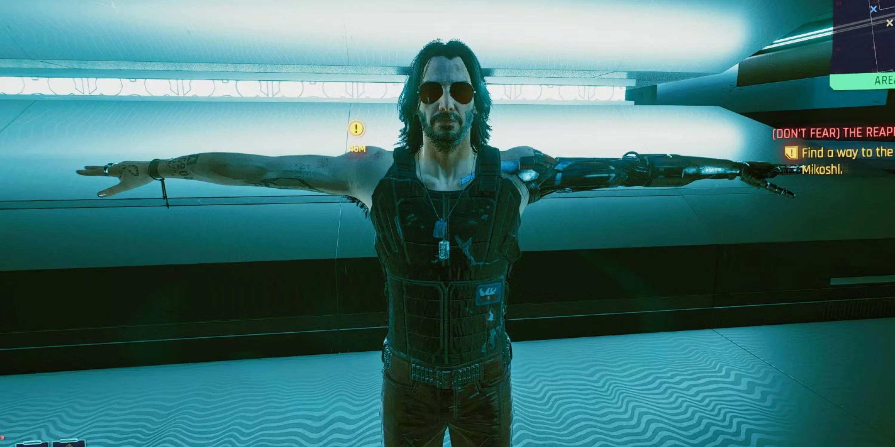 Nhân vật Johnny Silverhand trong game Cyberpunk 2077