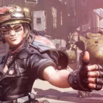 Nhân vật Moze từ Borderlands 3 Ultimate Edition trên Xbox Game Pass