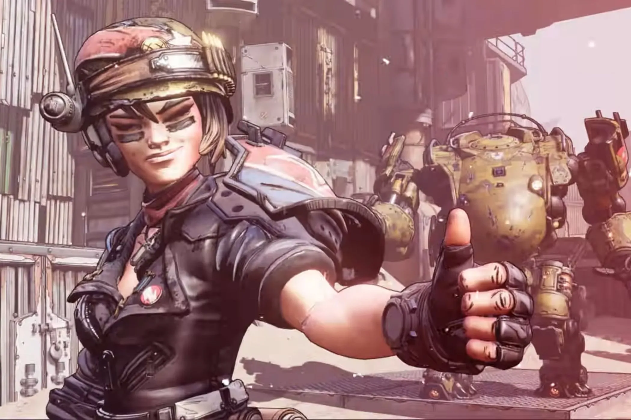 Nhân vật Moze từ Borderlands 3 Ultimate Edition trên Xbox Game Pass