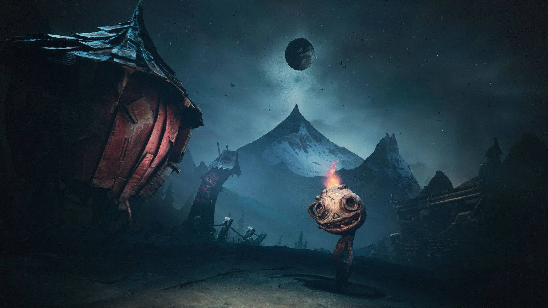 Nhân vật The Burnt One với bàn tay bị sẹo