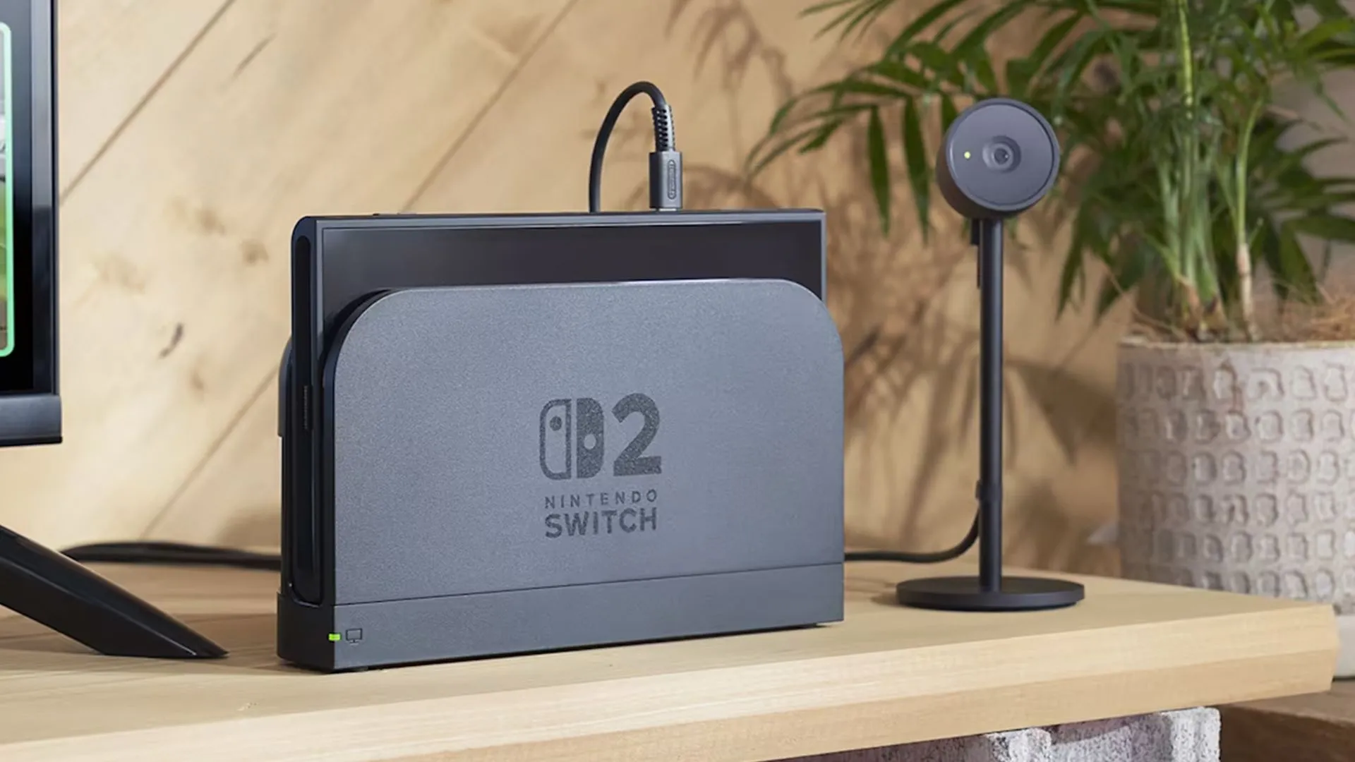 Nintendo Switch 2 camera và thân máy với cổng USB-C