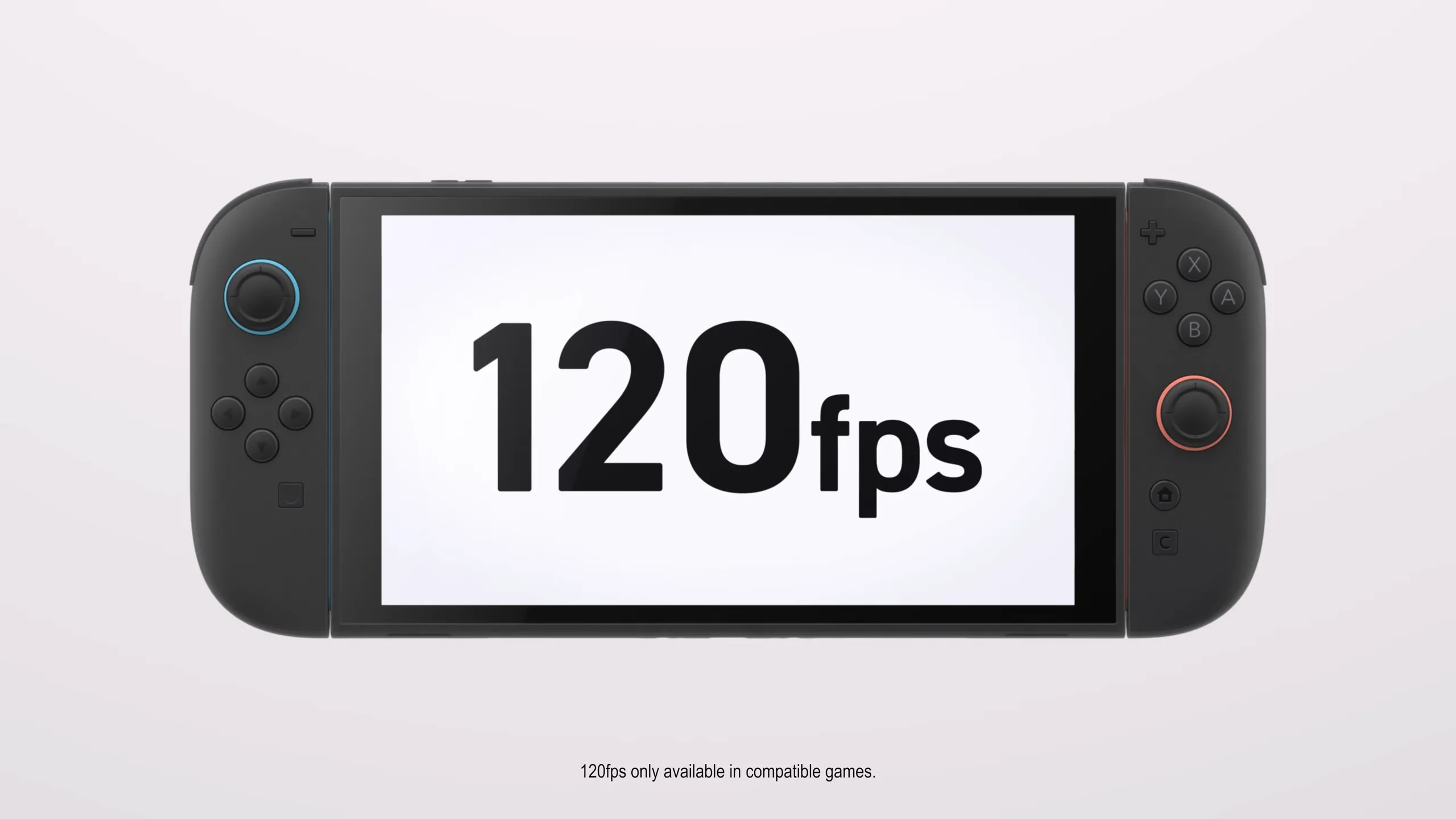 Nintendo Switch 2 với khả năng hỗ trợ tốc độ khung hình 120 FPS