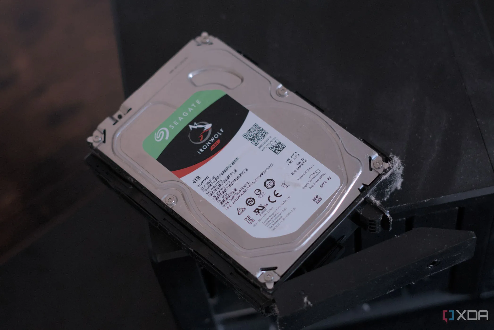 Ổ cứng Seagate IronWolf trong thiết bị NAS Synology DiskStation DS1019+