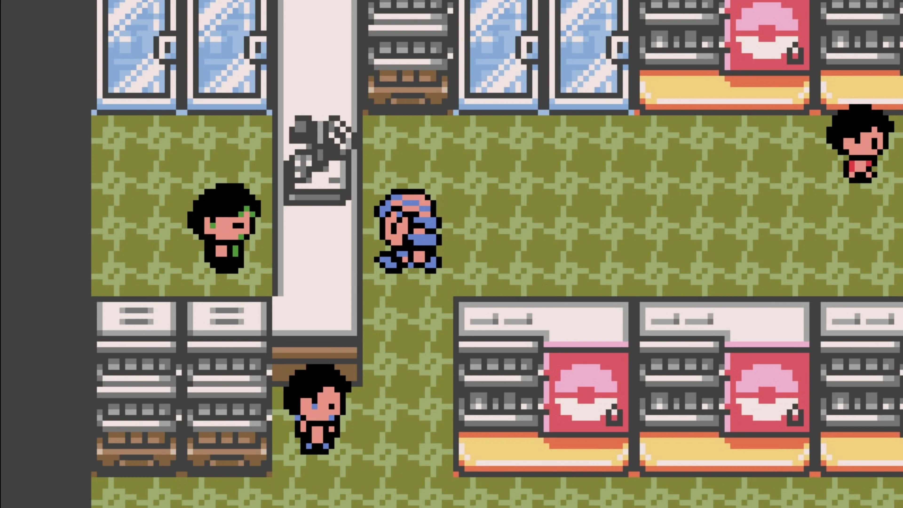 Pokémon Crystal Prism: Hình ảnh người chơi và Pokémon đồng hành trong thế giới game