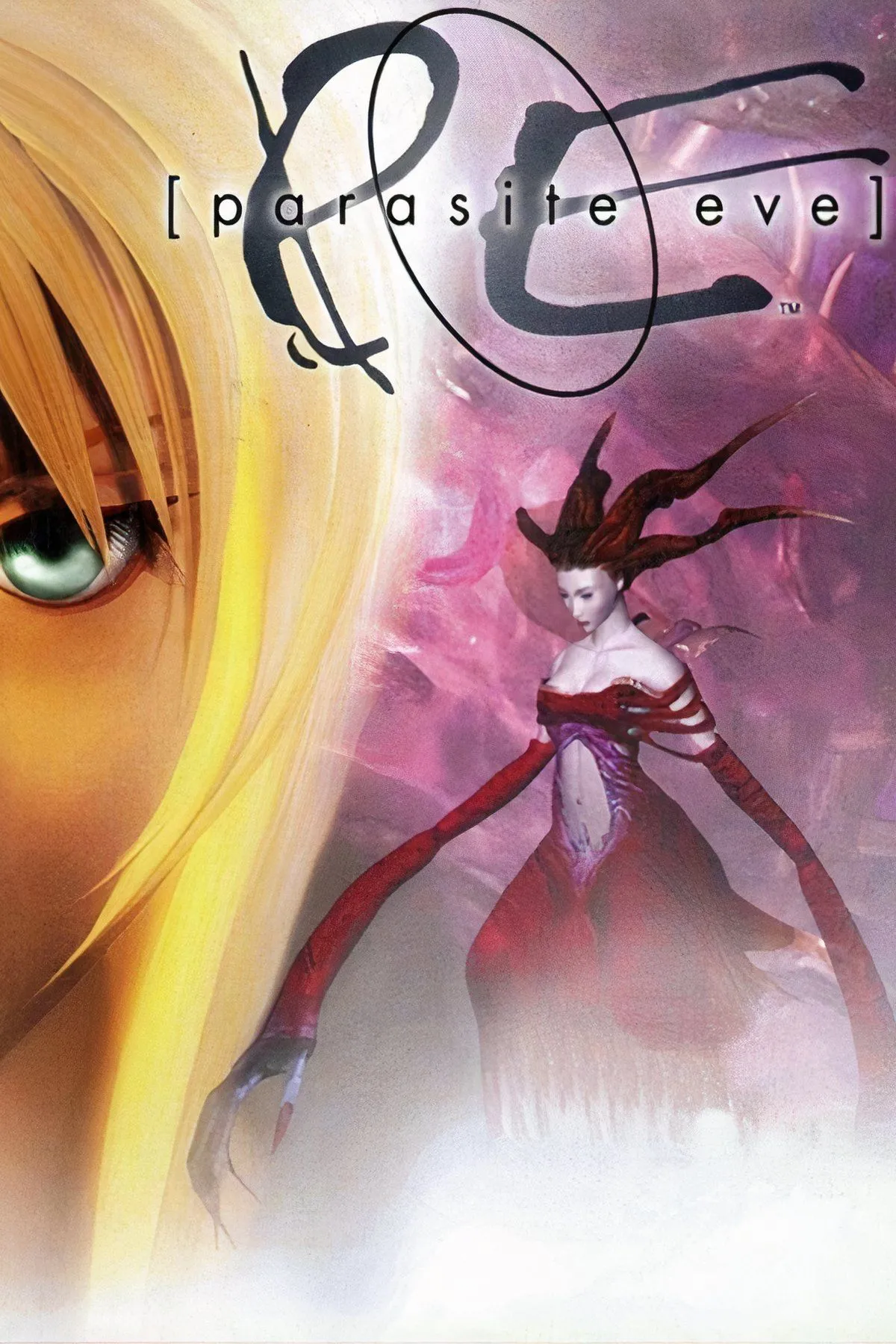 Poster và các nhân vật chính trong game kinh dị hành động nhập vai Parasite Eve
