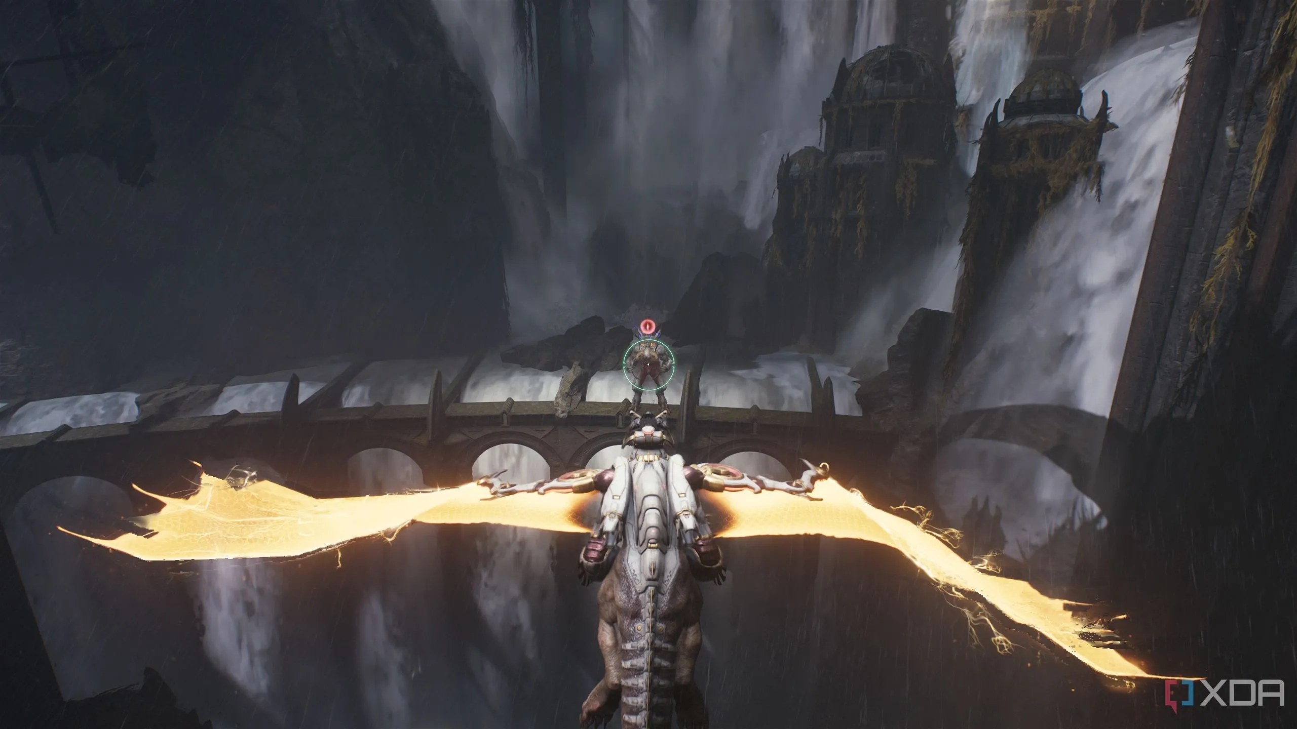 Rồng Serrat chiến đấu với Titan trong Chương 14 Doom The Dark Ages.