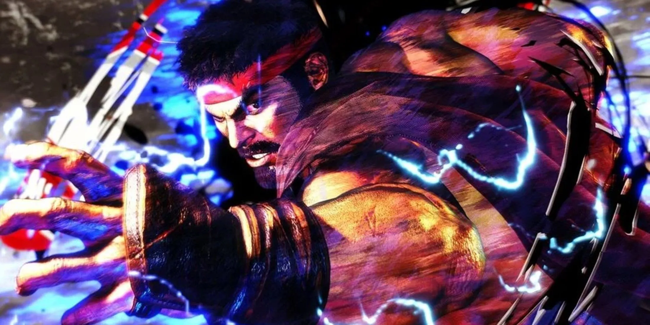 Ryu, biểu tượng huyền thoại của Street Fighter, trong tư thế chiến đấu dũng mãnh.