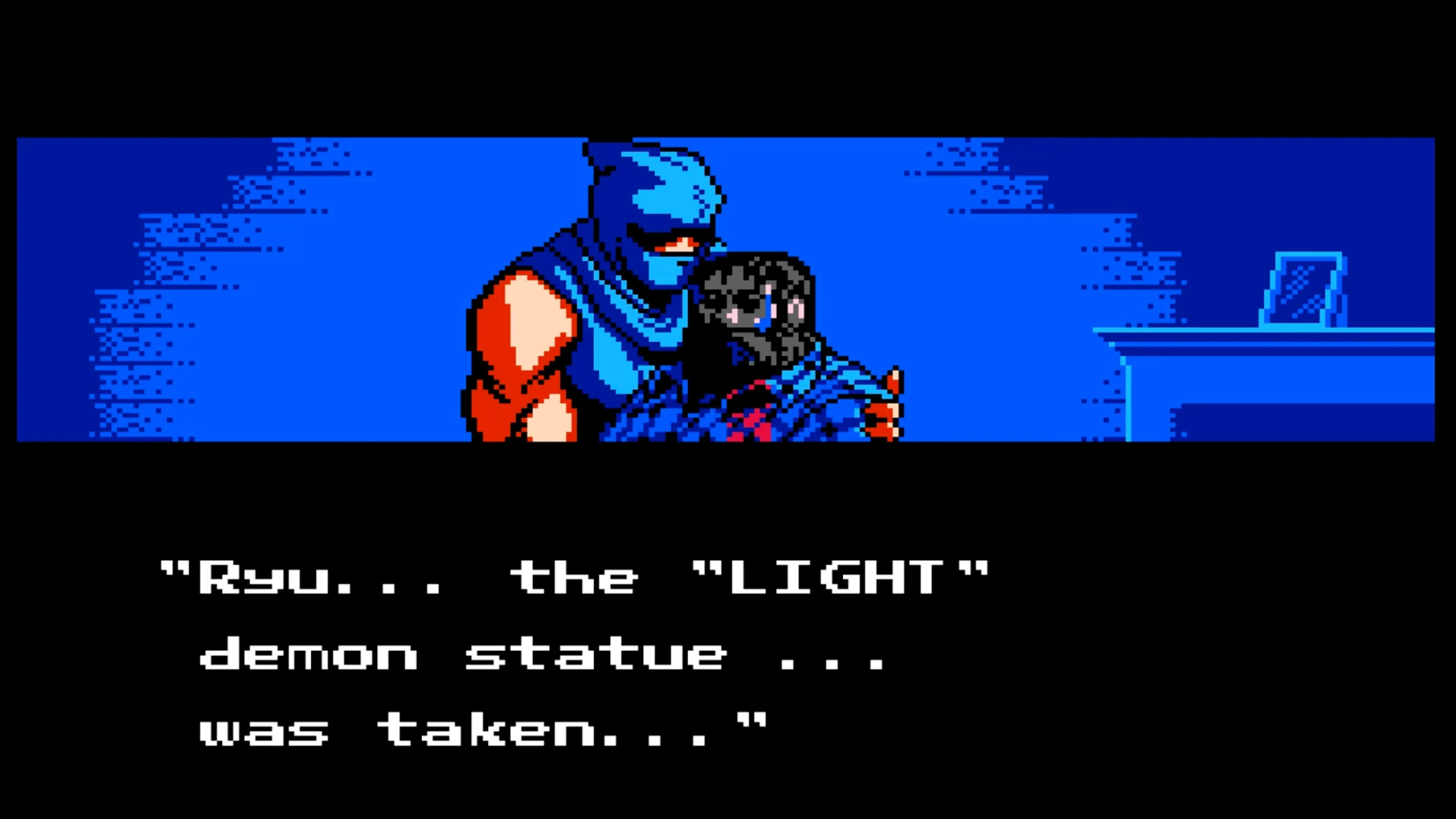 Ryu Hayabusa đối mặt với kẻ thù trên đường phố trong Ninja Gaiden.