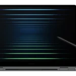 Samsung Galaxy Book5 Pro 360 màu đen sang trọng với màn hình AMOLED sắc nét và thiết kế xoay gập 360 độ đa năng
