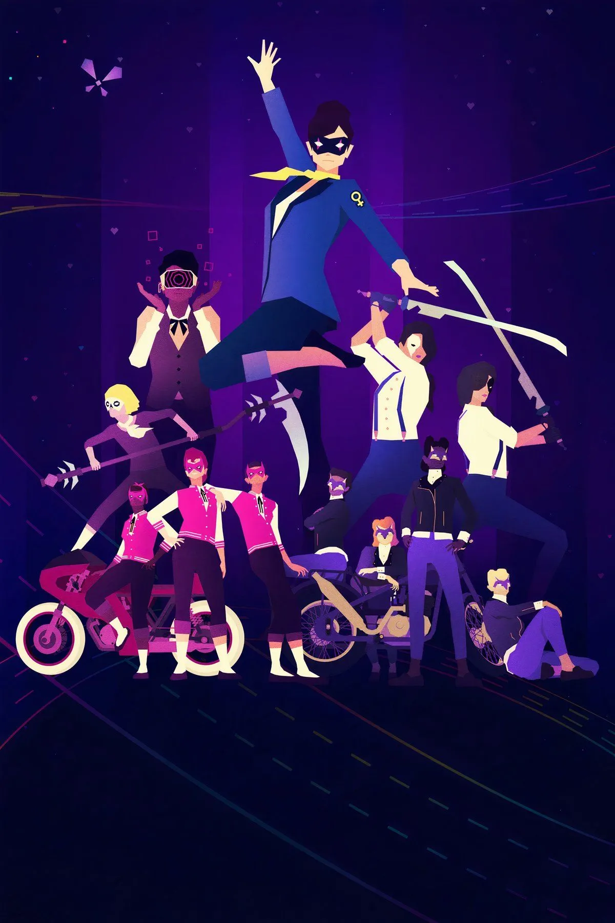 Sayonara Wild Hearts - game nhịp điệu phong cách neon độc đáo