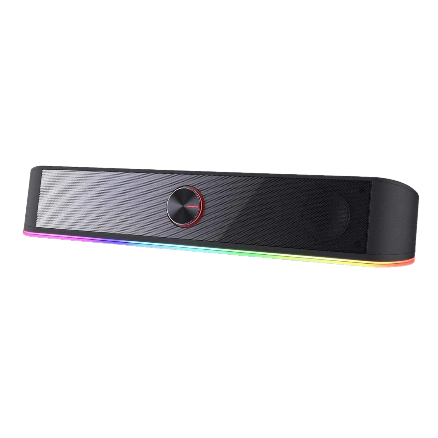 Soundbar Redragon GS560 màu đen với dải đèn RGB nổi bật