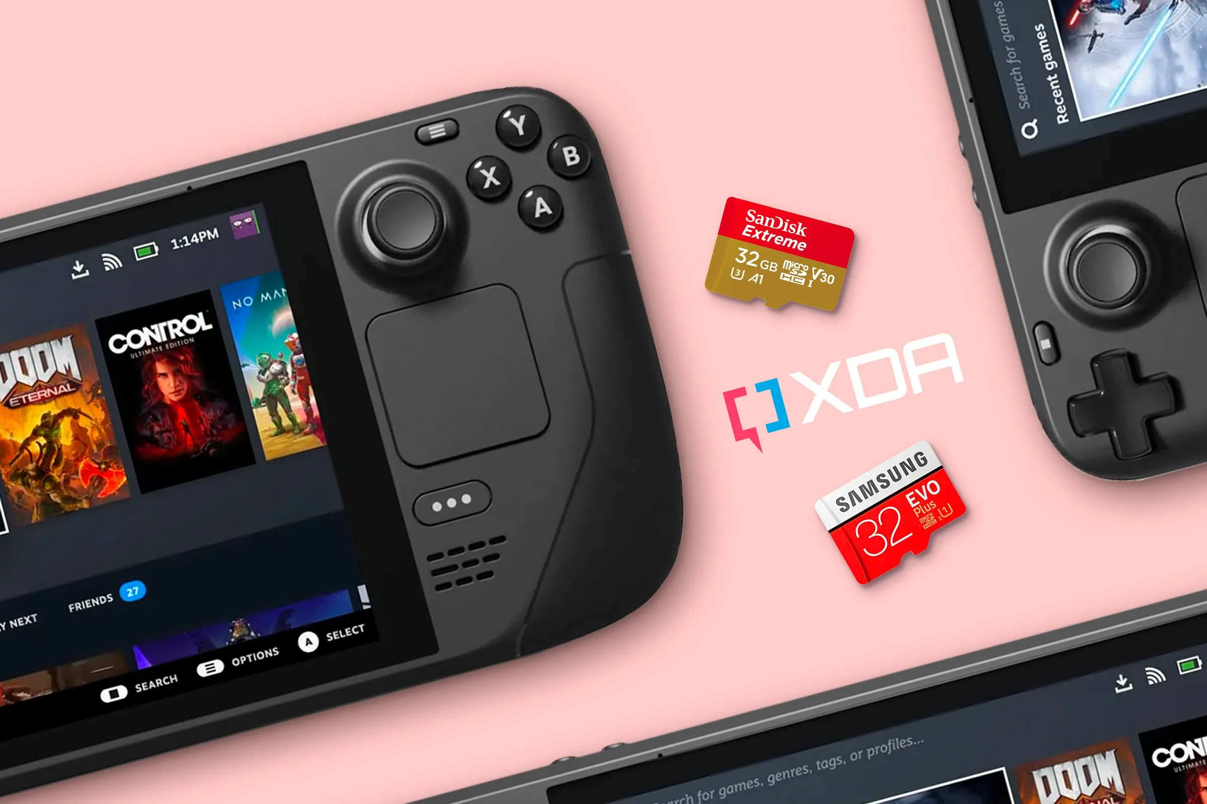 Thẻ nhớ microSD và Steam Deck