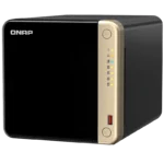 Thiết bị NAS QNAP TS-464 mạnh mẽ, phù hợp cho giải pháp đa phương tiện và lưu trữ gia đình.