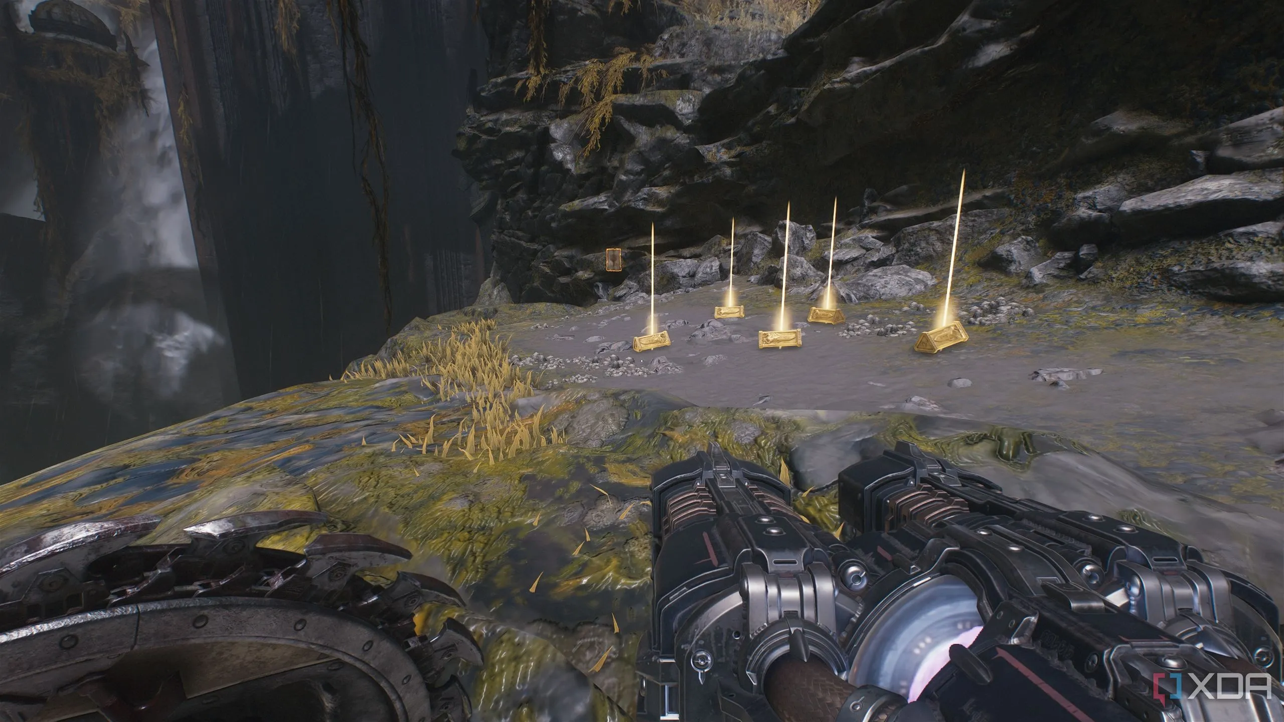 Thỏi vàng và Trang Codex đầu tiên bạn có thể tìm thấy trong Chương 14 Doom The Dark Ages.